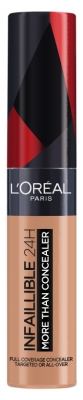 L'Oréal Paris Infaillible 24H More Than Concealer High-Coverage Corrector 11 ml - Colour: 330 Pecan L'Oréal Paris Infaillible 24H More Than Concealer High-Coverage Corrector 11 ml - Colour: 330 Pecan