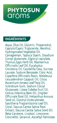 Phytosun Arôms Roll-On Action Ciblée aux Huiles Essentielles Effet Chauffant 50 ml