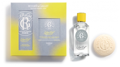 Roger & Gallet Cologne Twist Eau de Cologne 100 ml + Pain Nettoyant Corps Visage et Cheveux 100 g Offert