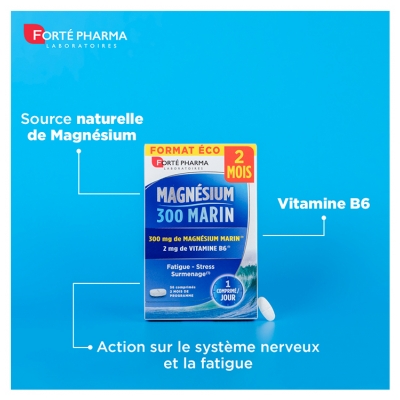 Forté Pharma Magnésium 300 Marin 56 Comprimés