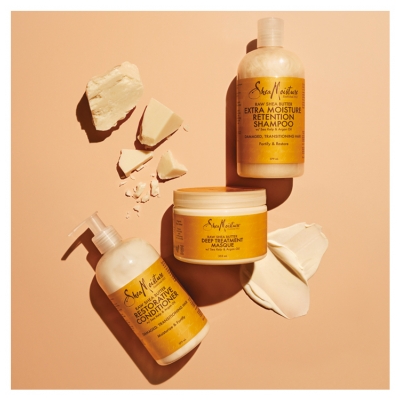 SheaMoisture Wzmacniający i Rewitalizujący Szampon Nawilżający z Masłem Shea 384 ml