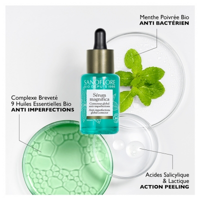 Sanoflore Sérum Magnifica Anti-Imperfections Bio 30 ml