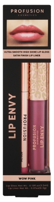 Profusion Cosmetics Lip Envy Duo Lips Gloss & Liner - Colour: Wow Pink Profusion Cosmetics Lip Envy Duo Lips Gloss & Liner - Colour: Wow Pink