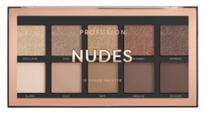 Profusion Cosmetics Nudes Eye Palette 10 Shades