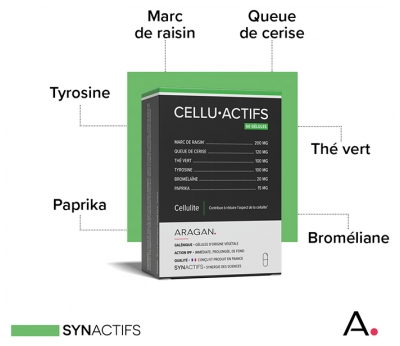 Aragan Synactifs CelluActifs 60 Gélules