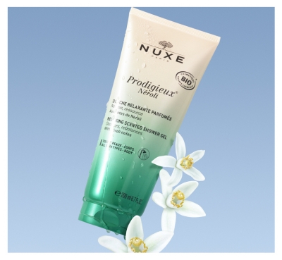 Nuxe Prodigieux Néroli Relaxing Scented Shower Gel Organic 200ml