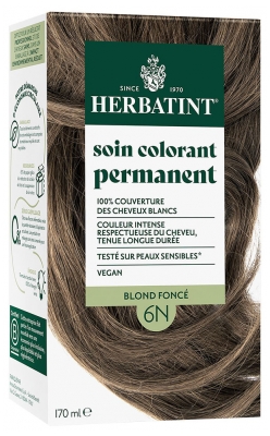 Herbatint Permanent Color Care 170 ml - Hair Colour: 6N Dark Blond Herbatint Permanent Color Care 170 ml - Hair Colour: 6N Dark Blond