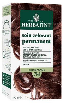 Herbatint Permanent Color Care 170 ml - Hair Colour: 7M Mahogany Blonde Herbatint Permanent Color Care 170 ml - Hair Colour: 7M Mahogany Blonde