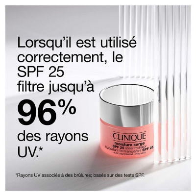 Clinique Moisture Surge Hydratant Fini Transparent SPF25 30 ml