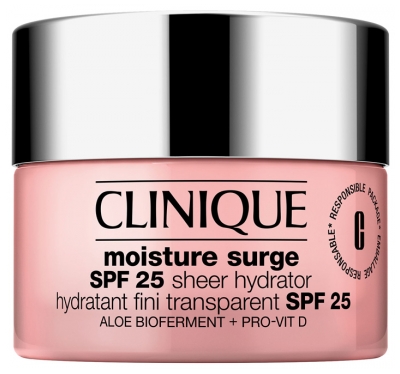 Clinique Moisture Surge Moisturizer Clear Finish SPF25 50 ml Clinique Moisture Surge Moisturizer Clear Finish SPF25 50 ml