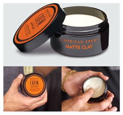 American Crew Matte Clay średnio lub Mocno Utrwalająca Pasta do Stylizacji 85 g