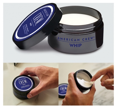 American Crew Whip Crème de Coiffage Tenue Légère 85 g