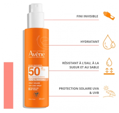 Avène Solaire Spray SPF50 200 ml