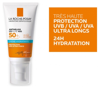 La Roche-Posay Anthelios UVmune 400 Crème Hydratante SPF50+ Sans Parfum 50 ml