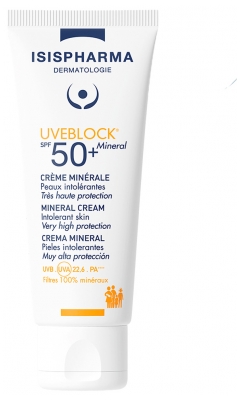 Isispharma Uveblock Mineral Cream SPF50+ 40 ml Isispharma Uveblock Mineral Cream SPF50+ 40 ml