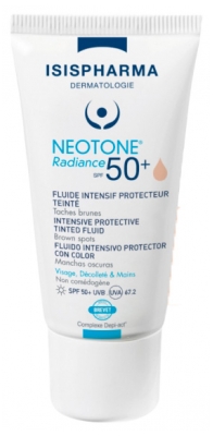 Isispharma Neotone Radiance Intensive Protective Tinted Fluid SPF50+ 30 ml Isispharma Neotone Radiance Intensive Protective Tinted Fluid SPF50+ 30 ml