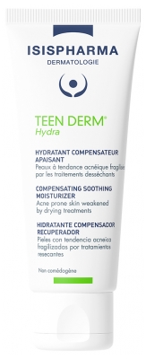Isispharma Teen Derm Hydra Hydratant Compensateur Apaisant 40 ml Isispharma Teen Derm Hydra Hydratant Compensateur Apaisant 40 ml