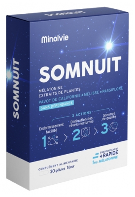 Minolvie Somnuit 30 Kapsułek Minolvie Somnuit 30 Kapsułek