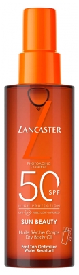Lancaster Sun Beauty Dry Body Oil SPF50 150 ml Lancaster Sun Beauty Dry Body Oil SPF50 150 ml