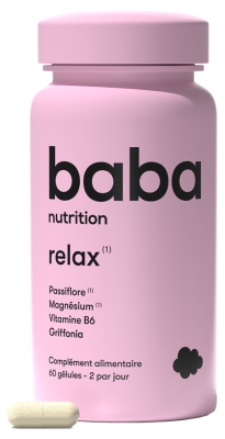 Baba Nutrition Relax 60 Capsules Baba Nutrition Relax 60 Capsules