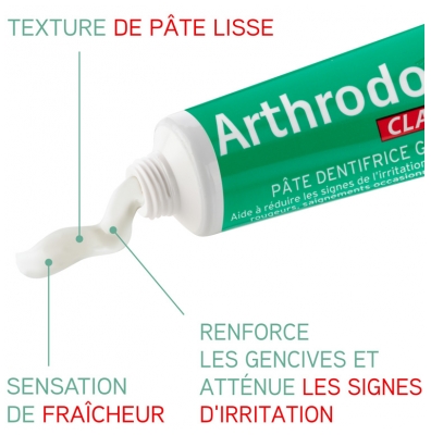 Arthrodont Classic Pâte Dentifrice Gingivale 75 ml