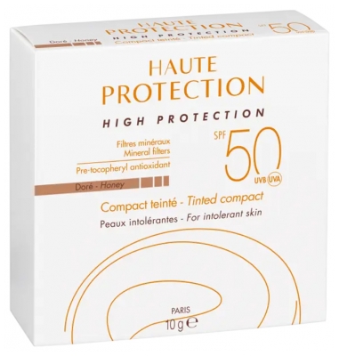Avène High Protection Tinted Compact SPF50 10 g - Barwa: Złoty Avène High Protection Tinted Compact SPF50 10 g - Barwa: Złoty
