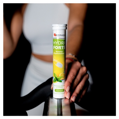 Forté Pharma Hydra Forté Hydration Booster 24 Tabletki Musujące - Smak: Mięta cytrynowa