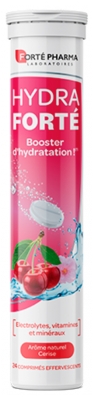 Forté Pharma Hydra Forté Hydration Booster 24 Tabletki Musujące - Smak: Wiśnia