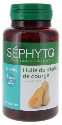 Séphyto Pumpkin Seed Oil 200 Capsules Séphyto Pumpkin Seed Oil 200 Capsules