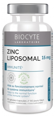 Biocyte Zn Cynk Liposomalny 60 Kapsułek Biocyte Zn Cynk Liposomalny 60 Kapsułek