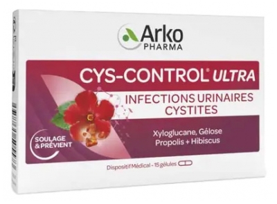 Arkopharma Cys-Control Ultra 15 Capsules Arkopharma Cys-Control Ultra 15 Capsules