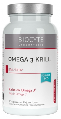 Biocyte Longevity Omega 3 Krill 90 Capsules Biocyte Longevity Omega 3 Krill 90 Capsules