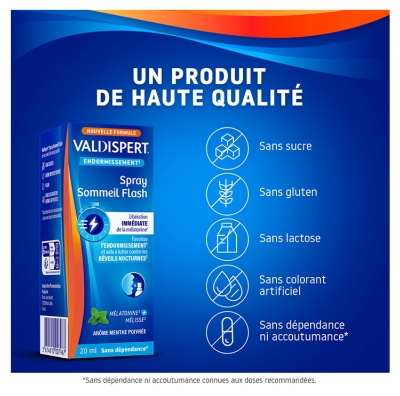 Valdispert Spray Sommeil Flash 20 ml