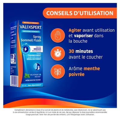 Valdispert Spray Sommeil Flash 20 ml