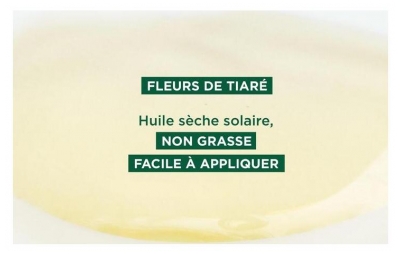 Klorane Polysianes Huile Sèche Solaire au Tamanu Bio et Monoï SPF30 200 ml