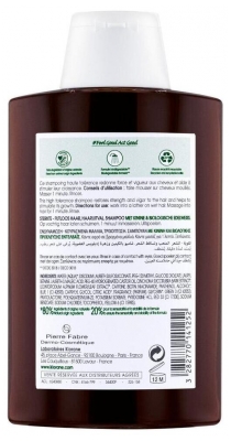Klorane Force - Cheveux Fatigués & Chute Shampoing à la Quinine et Edelweiss Bio 200 ml