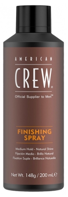 American Crew Finishing Spray Fixation Souple 200 ml American Crew Finishing Spray Fixation Souple 200 ml