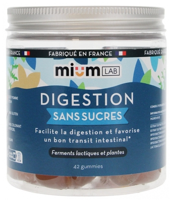 Mium Lab Sugar Free Digestion 42 Gummies