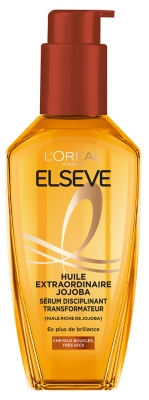 L'Oréal Paris Elseve Huile Extraordinaire Jojoba Sérum Disciplinant Transformateur 100 ml L'Oréal Paris Elseve Huile Extraordinaire Jojoba Sérum Disciplinant Transformateur 100 ml