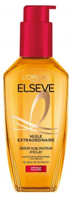 L'Oréal Paris Elseve Huile Extraordinaire Sérum Sublimateur D'Éclat 100 ml L'Oréal Paris Elseve Huile Extraordinaire Sérum Sublimateur D'Éclat 100 ml