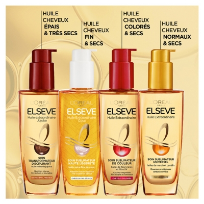 L'Oréal Paris Elseve Huile Extraordinaire Sérum Sublimateur 100 ml