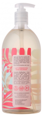MKL Green Nature Rich Shower Gel Donkey Milk Organic 1L
