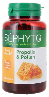 Séphyto Propolis i Pyłek Kwiatowy 200 Kapsułek Séphyto Propolis i Pyłek Kwiatowy 200 Kapsułek