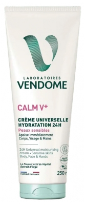 Laboratoires Vendôme Calm V+ Crème Universelle Hydratation 24h 250 ml Laboratoires Vendôme Calm V+ Crème Universelle Hydratation 24h 250 ml
