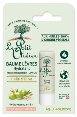 Le Petit Olivier Nawilżający Balsam do ust Oliwa z Oliwek 4 g Le Petit Olivier Nawilżający Balsam do ust Oliwa z Oliwek 4 g