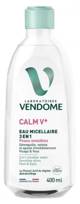 Laboratoires Vendôme Calm V+ 3in1 Micellar Cleansing Water 400 ml Laboratoires Vendôme Calm V+ 3in1 Micellar Cleansing Water 400 ml