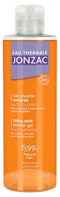 Eau de Jonzac Nutritive Organic High-Tolerance Ultra-Rich Shower Gel 250ml Eau de Jonzac Nutritive Organic High-Tolerance Ultra-Rich Shower Gel 250ml