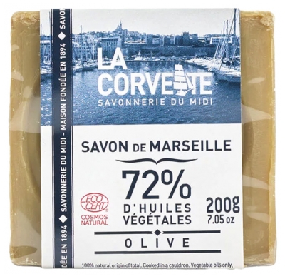 La Corvette Marseille Soap Olive 200g