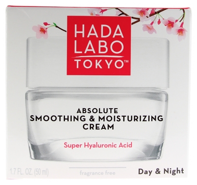 Hada Labo Tokyo Absolutny Krem Nawilżająco-wygładzający na Dzień i na noc 50 ml Hada Labo Tokyo Absolutny Krem Nawilżająco-wygładzający na Dzień i na noc 50 ml