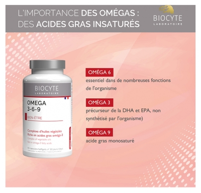Biocyte Longevity Omega 3-6-9 60 Capsules